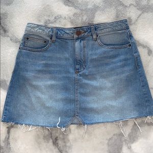 Light Denim Skirt